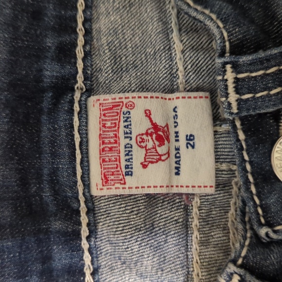 Vintage True Religion Straight Leg Jeans - Picture 3 of 4